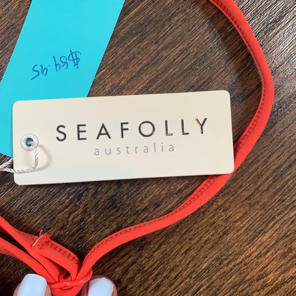 orange bikini top - Picture 2 of 4